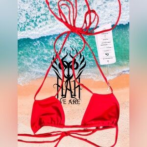 Free People/Anthropologie/Revolve Brand:
WE ARE HAH Titsy Top Blood Orange